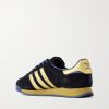 Samoa II Spezial Metallic Leather-Trimmed Suede Sneakers - BK Samoa II Spezial Metallic Leather-Trimmed Suede Sneakers - BK