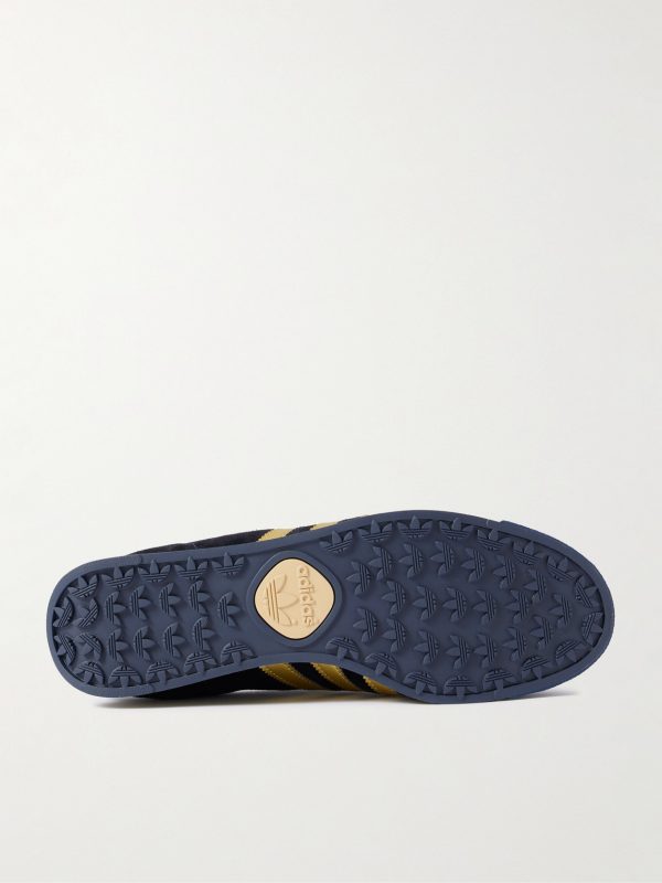 Samoa II Spezial Metallic Leather-Trimmed Suede Sneakers - E1 Samoa II Spezial Metallic Leather-Trimmed Suede Sneakers - E1