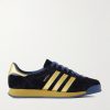 Samoa II Spezial Metallic Leather-Trimmed Suede Sneakers Samoa II Spezial Metallic Leather-Trimmed Suede Sneakers