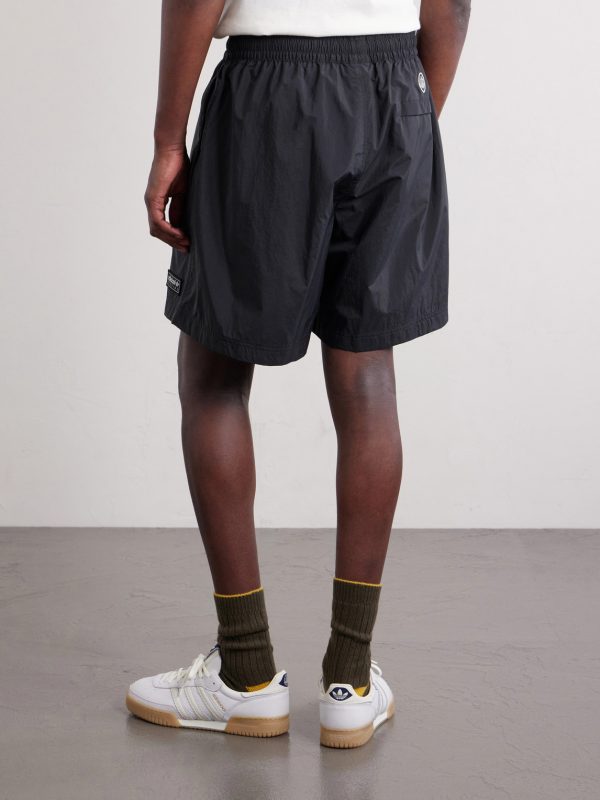 Hudswell Straight-Leg Shell Shorts - BK Hudswell Straight-Leg Shell Shorts - BK