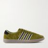 Gralfy Spezial Webbing-Trimmed Suede Sneakers Gralfy Spezial Webbing-Trimmed Suede Sneakers