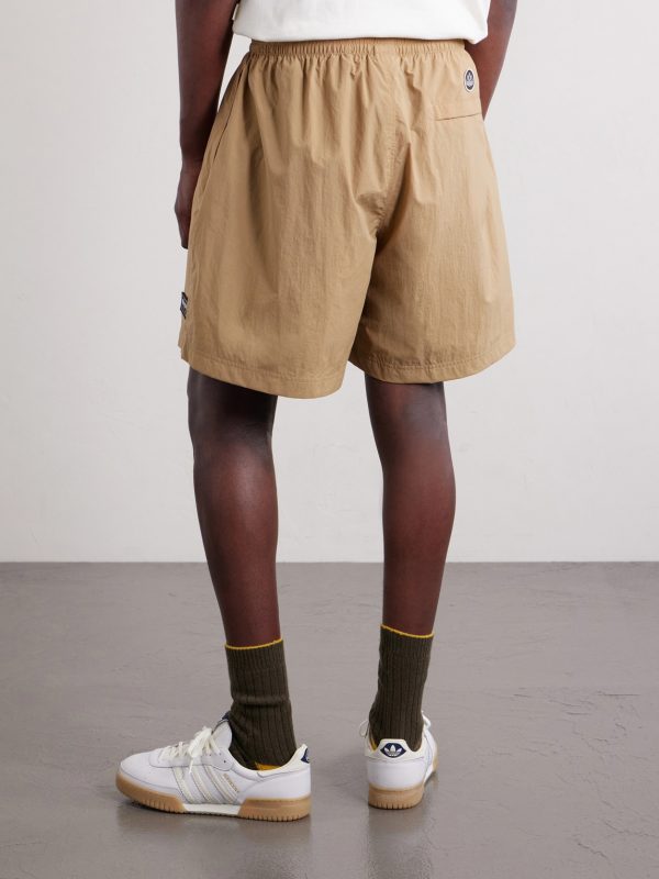Hudswell Straight-Leg Shell Shorts - BK