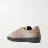 Topanga II Spezial Leather-Trimmed Brushed-Suede Sneakers - BK