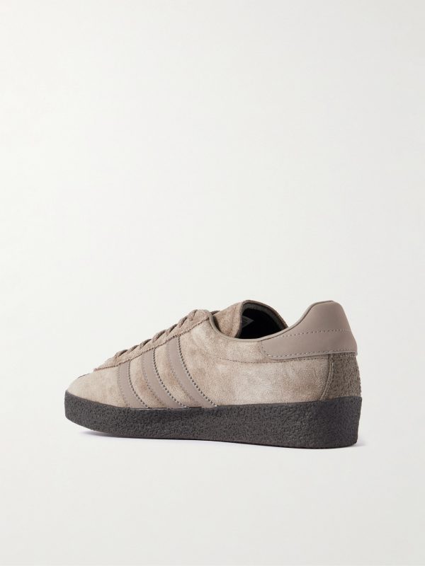 Topanga II Spezial Leather-Trimmed Brushed-Suede Sneakers - BK