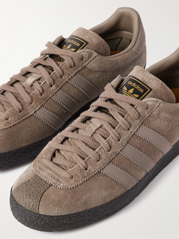 Topanga II Spezial Leather-Trimmed Brushed-Suede Sneakers - CU