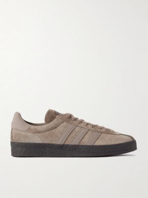 Topanga II Spezial Leather-Trimmed Brushed-Suede Sneakers Topanga II Spezial Leather-Trimmed Brushed-Suede Sneakers
