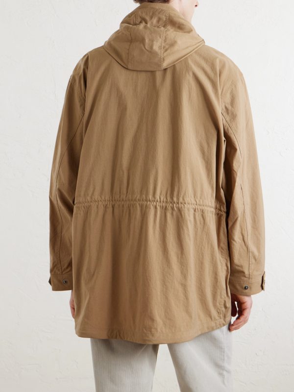 Longridge Spzl Logo-Appliquéd Shell Hooded Jacket - BK Longridge Spzl Logo-Appliquéd Shell Hooded Jacket - BK
