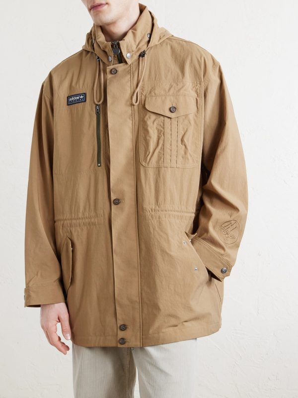 Longridge Spzl Logo-Appliquéd Shell Hooded Jacket - FR Longridge Spzl Logo-Appliquéd Shell Hooded Jacket - FR