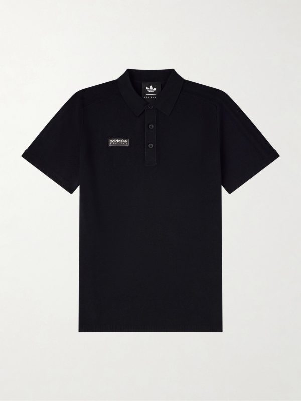 Bispham Spzl Logo-Appliquéd Knitted Polo Shirt Bispham Spzl Logo-Appliquéd Knitted Polo Shirt