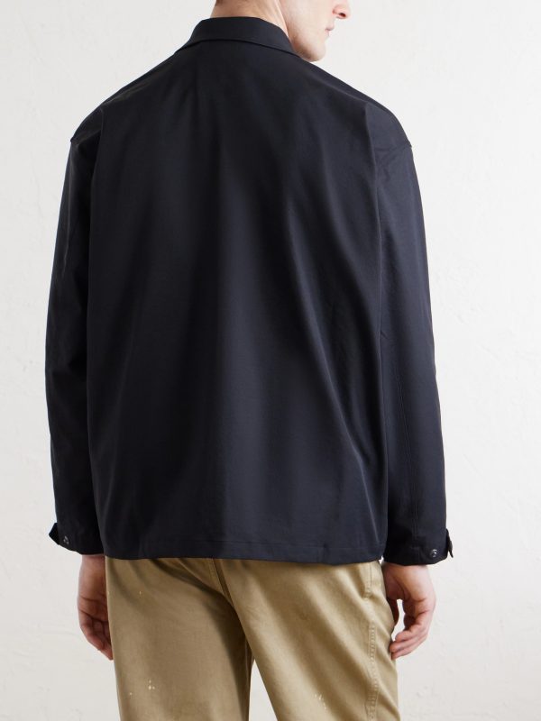 Wingrove II Logo-Appliquéd Recycled-Twill Jacket - BK Wingrove II Logo-Appliquéd Recycled-Twill Jacket - BK