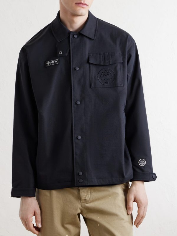 Wingrove II Logo-Appliquéd Recycled-Twill Jacket - FR Wingrove II Logo-Appliquéd Recycled-Twill Jacket - FR