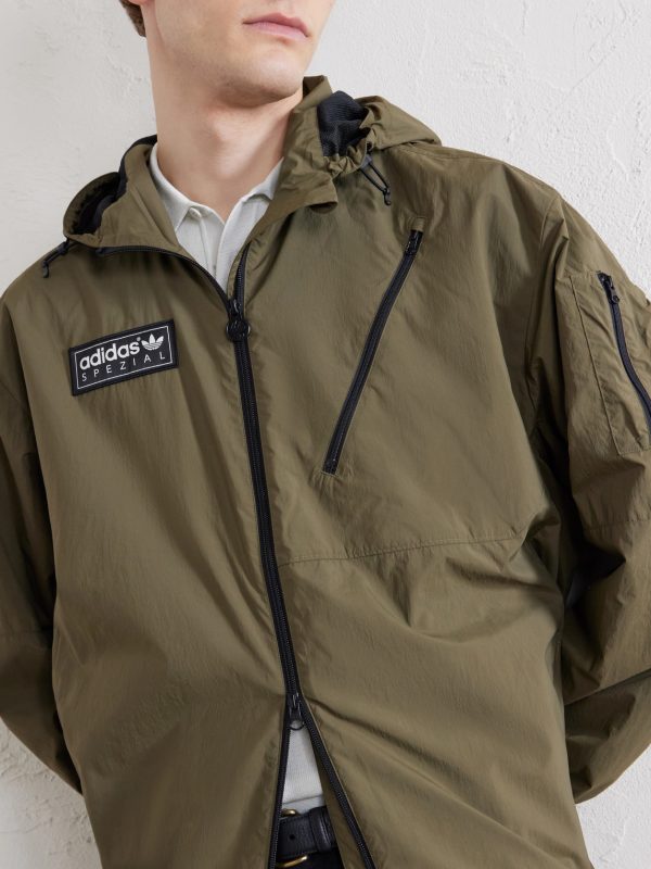 Buckstead Spzl Logo-Appliquéd Recycled-Shell Hooded Jacket - CU