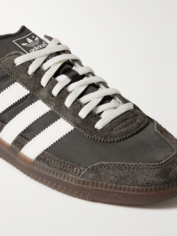 Wensley Spezial Suede and Leather-Trimmed Shell Sneakers - CU