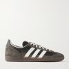 Wensley Spezial Suede and Leather-Trimmed Shell Sneakers