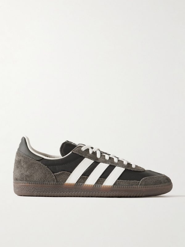 Wensley Spezial Suede and Leather-Trimmed Shell Sneakers