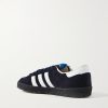 München II Spezial Leather-Trimmed Suede Sneakers - BK