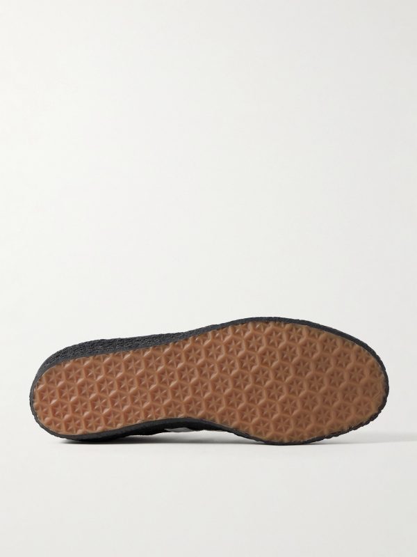 München II Spezial Leather-Trimmed Suede Sneakers - E1
