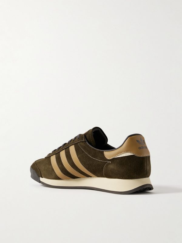 Samoa II Spezial Leather-Trimmed Suede Sneakers - BK Samoa II Spezial Leather-Trimmed Suede Sneakers - BK