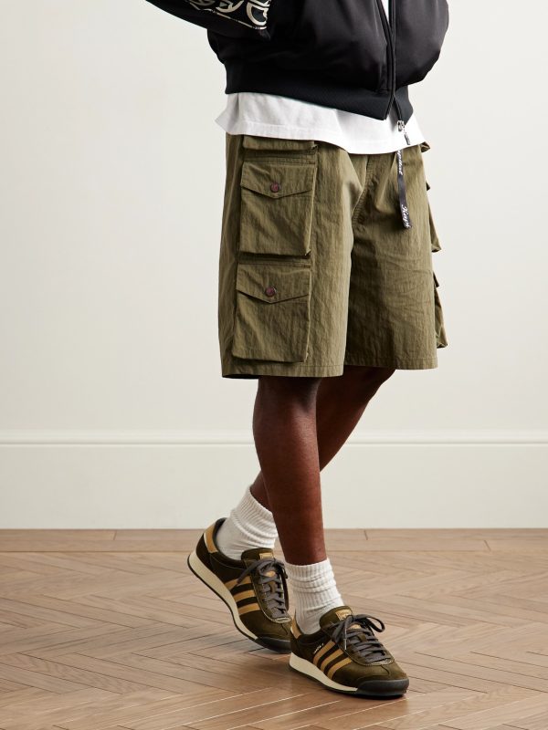 Samoa II Spezial Leather-Trimmed Suede Sneakers - OU Samoa II Spezial Leather-Trimmed Suede Sneakers - OU
