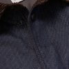 Corduroy-Trimmed Denim Jacket - CU Corduroy-Trimmed Denim Jacket - CU