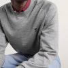 Logo-Embroidered Wool Sweater - CU