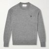 Logo-Embroidered Wool Sweater