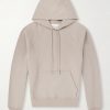 Logo-Embossed Stretch-Cotton Jersey Hoodie Logo-Embossed Stretch-Cotton Jersey Hoodie