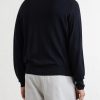 Quota Logo-Embroidered Merino Wool Cardigan - BK Quota Logo-Embroidered Merino Wool Cardigan - BK