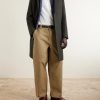 Straight-Leg Cotton-Canvas Trousers - OU Straight-Leg Cotton-Canvas Trousers - OU