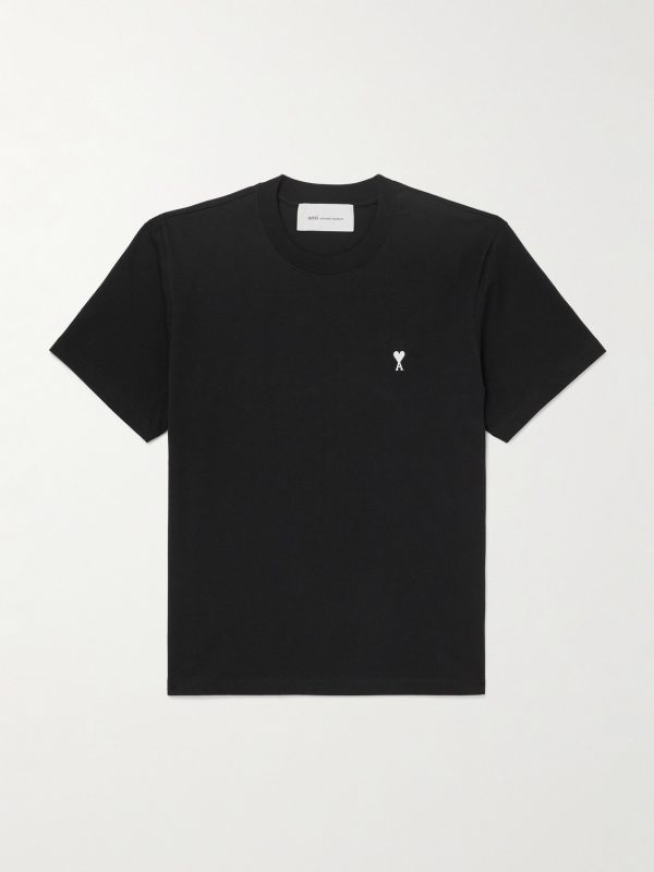 Logo-Embroidered Cotton-Jersey T-Shirt Logo-Embroidered Cotton-Jersey T-Shirt