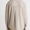 Striped Cotton-Poplin Shirt - BK Striped Cotton-Poplin Shirt - BK