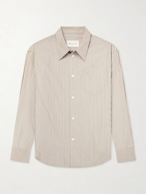 Striped Cotton-Poplin Shirt