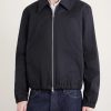 Logo-Embossed Cotton-Gabardine Blouson Jacket - FR Logo-Embossed Cotton-Gabardine Blouson Jacket - FR