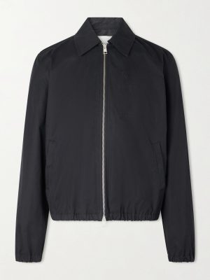 Logo-Embossed Cotton-Gabardine Blouson Jacket Logo-Embossed Cotton-Gabardine Blouson Jacket