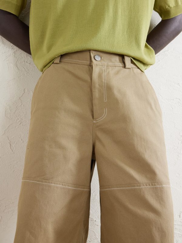 Worker Cotton-Canvas Bermuda Shorts - CU Worker Cotton-Canvas Bermuda Shorts - CU
