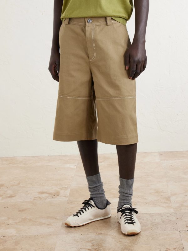 Worker Cotton-Canvas Bermuda Shorts - FR Worker Cotton-Canvas Bermuda Shorts - FR