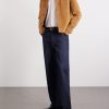Logo-Embossed Suede Jacket - OU Logo-Embossed Suede Jacket - OU