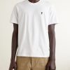Logo-Embroidered Cotton-Jersey T-Shirt - FR Logo-Embroidered Cotton-Jersey T-Shirt - FR