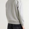 Logo-Embroidered Cotton-Blend Jersey Sweater - BK Logo-Embroidered Cotton-Blend Jersey Sweater - BK