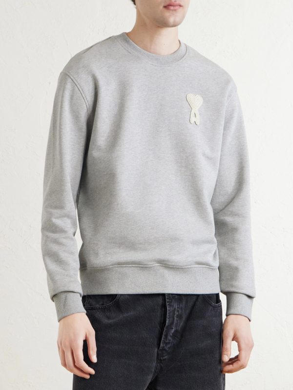 Logo-Embroidered Cotton-Blend Jersey Sweater - FR Logo-Embroidered Cotton-Blend Jersey Sweater - FR