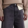 Straight-Leg Denim Shorts - CU Straight-Leg Denim Shorts - CU
