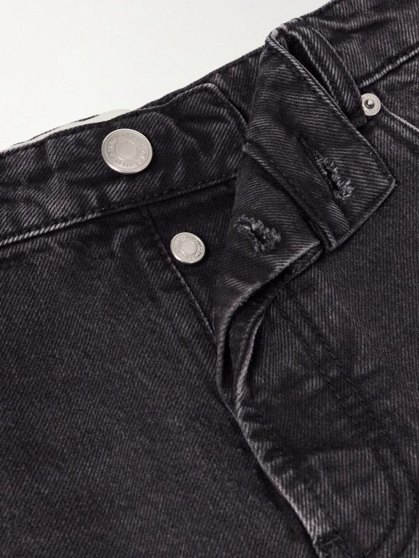 Straight-Leg Denim Shorts - E1 Straight-Leg Denim Shorts - E1