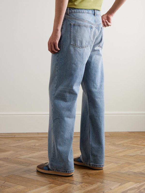 Wide-Leg Jeans - BK Wide-Leg Jeans - BK
