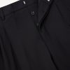 Low-Waist Wide-Leg Cotton Bermuda Shorts - E1 Low-Waist Wide-Leg Cotton Bermuda Shorts - E1