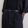 Carrot Cropped Tapered Pleated Cotton-Gabardine Trousers - CU Carrot Cropped Tapered Pleated Cotton-Gabardine Trousers - CU