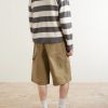 Logo-Embroidered Striped Knitted Cotton Cardigan - BK Logo-Embroidered Striped Knitted Cotton Cardigan - BK