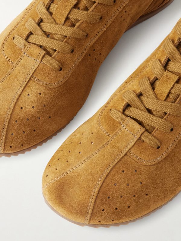 Perforated Suede Sneakers - CU