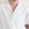 Logo-Embossed Striped Cotton-Poplin Shirt - CU Logo-Embossed Striped Cotton-Poplin Shirt - CU