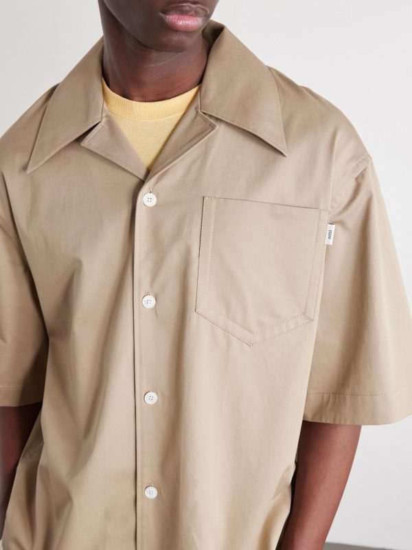 Camp-Collar Cotton-Twill Shirt - CU Camp-Collar Cotton-Twill Shirt - CU