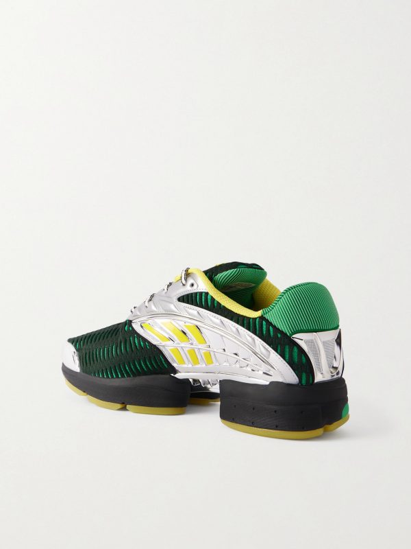 + Brain Dead Climacool 2 Rubber-Trimmed Mesh Sneakers - BK